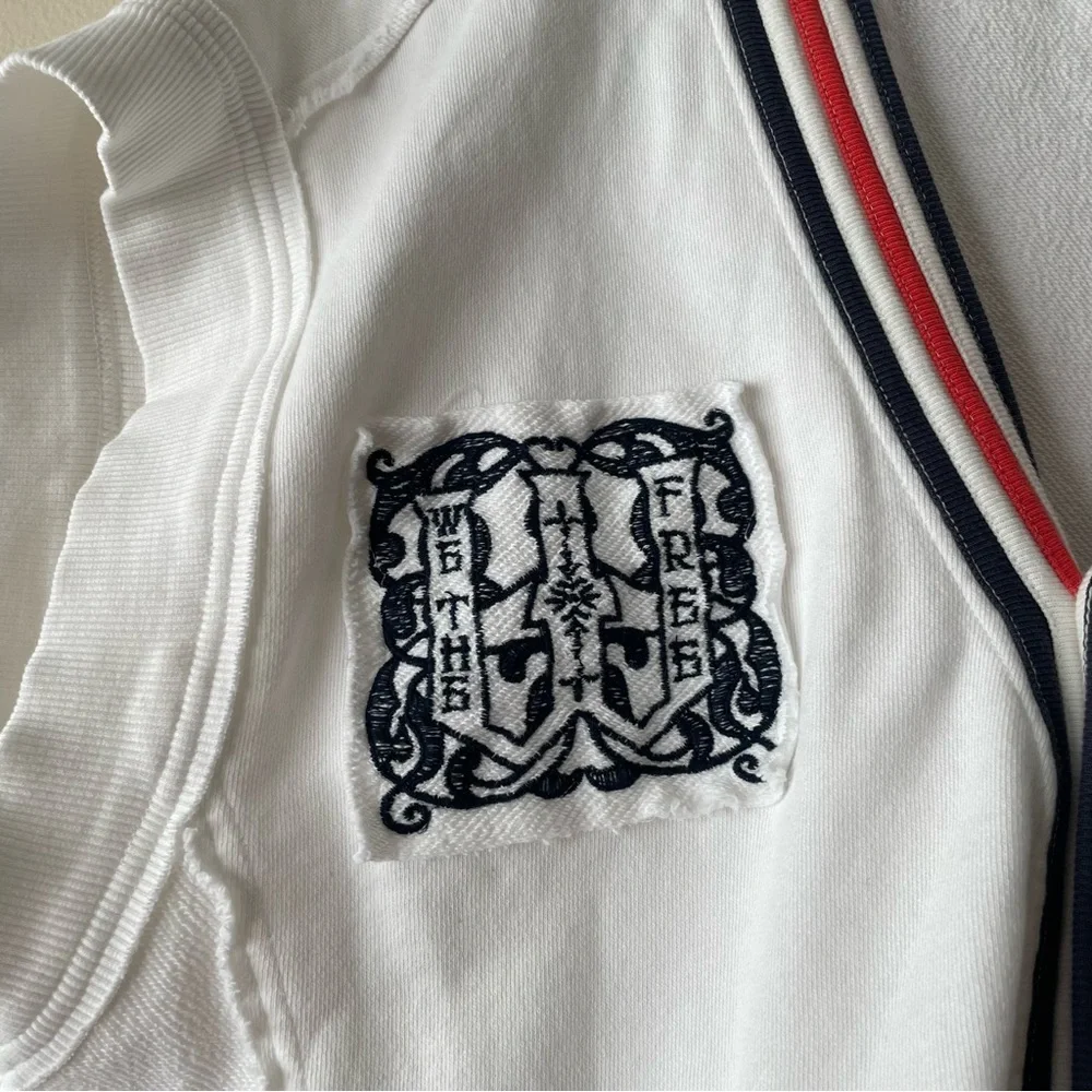 WE THE FREE Ivy Vest Women's XS 100% Cotton Oversized Slouchy Preppy - Picture 5 of 8